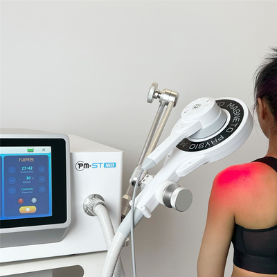 PMST Shockwave Physio Magneto EMTT Machine de thérapie de massage Soulagement des douleurs dorsales avec modes ST et MT