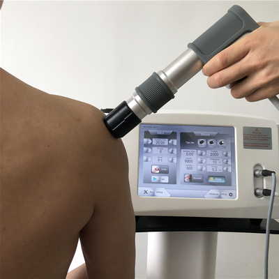 Machine de massage d'ultrason de physiothérapie, poids léger de dispositif de thérapie d'onde de choc