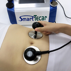 Le double équipement de diathermie de micro-onde de la machine de diathermie de thérapie de Tecar de poignée de 80mm rf Tecar pour le muscle détendent