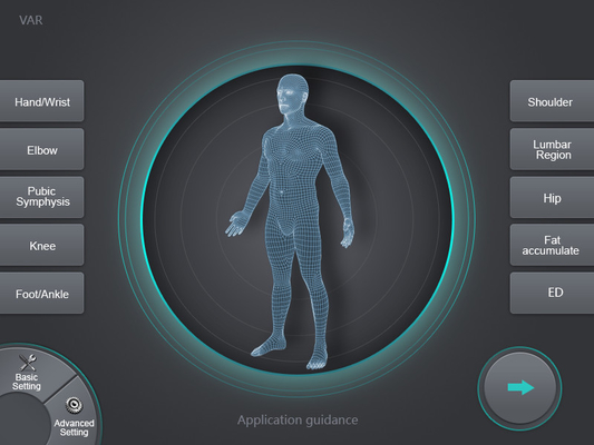 Machine de thérapie d'onde de choc ED acoustique pour le dysfonctionnement érectile Chine/le régime Cryotherapy d'onde de choc