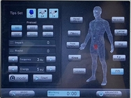 Machine électromagnétique de thérapie de 7 chefs pour le soulagement de la douleur de corps