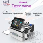 Blessure de sport de machine de thérapie de Smart Tecar de machine de thérapie d'onde de choc d'ED