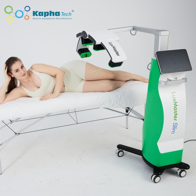 Le dispositif d'Emerald Lipo Treatment Laser Therapy pour la graisse d'abdomen de cuisses de hanches de taille réduisent