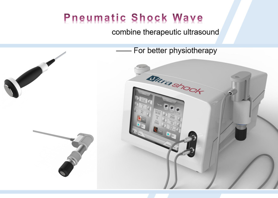 Machine portative de thérapie de pression atmosphérique, équipement de physiothérapie d'ultrason pour le soulagement de la douleur