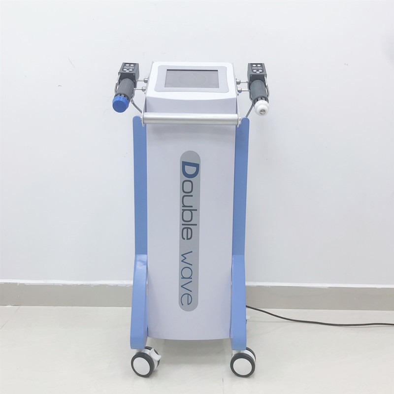 machine de thérapie d'onde de choc de 2 canaux pour la douleur d'épaule de tendonitis de blessure de sport