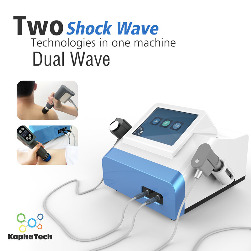 21HZ double machine portative de thérapie de la vague ESWT pour l'ED