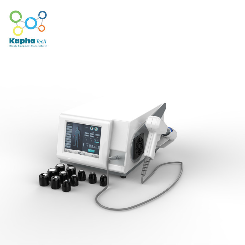 Machine mobile de thérapie de douleurs de dos, équipement de thérapie d'onde de choc avec l'écran tactile de 8 pouces