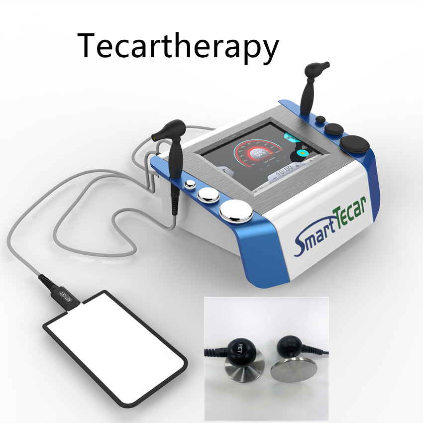 Machine de thérapie de Smart Tecar de physiothérapie pour la douleur d'épine