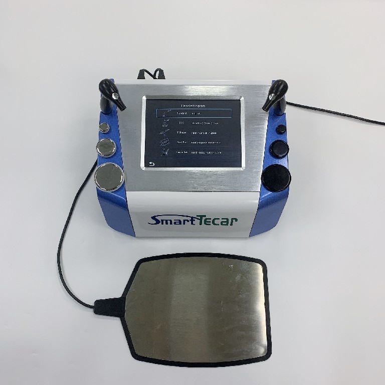 Machine portative de thérapie de 60Hz Tecar pour la douleur lombo-sacrée