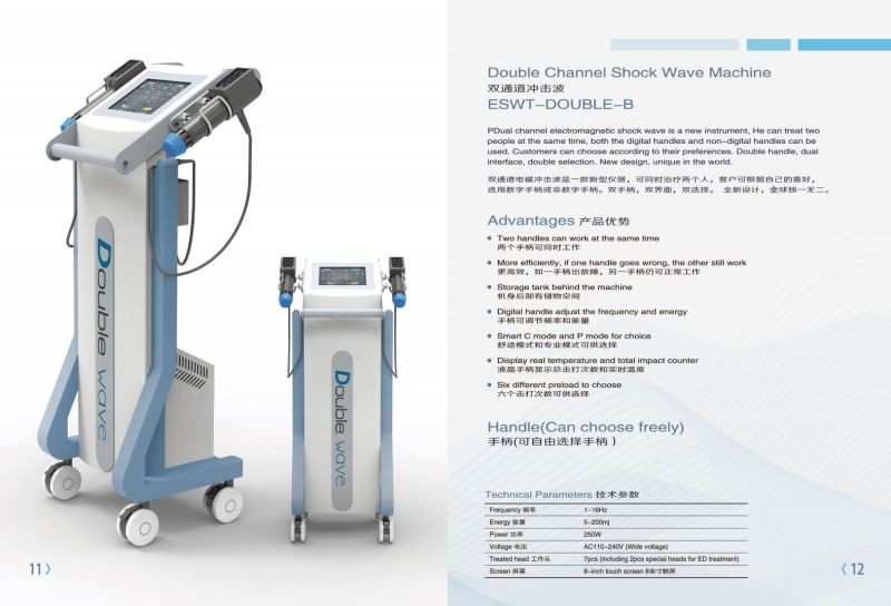 Machine de thérapie d'onde de choc ED acoustique pour le dysfonctionnement érectile Chine/le régime Cryotherapy d'onde de choc