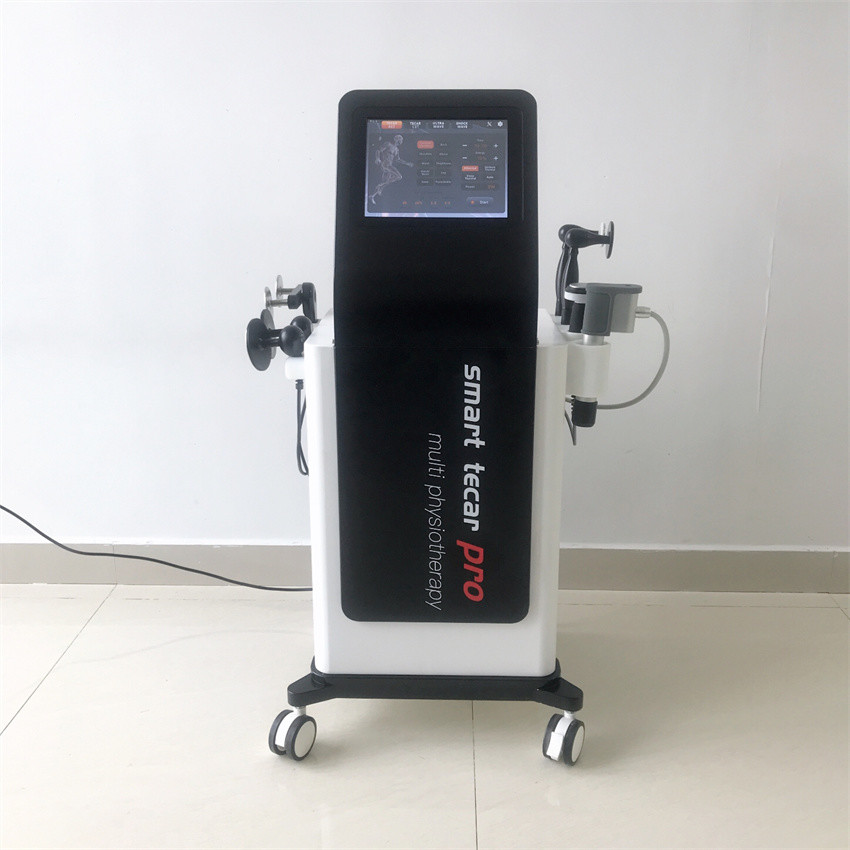 Machine d'onde choc de pression atmosphérique de la physiothérapie 448KHZ pour le diabète de patients de traitement d'ED