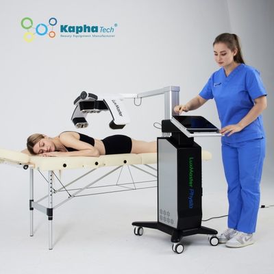 Machine médicale de soulagement de la douleur en verre 3 froids de thérapie de laser de dispositif de physiothérapie